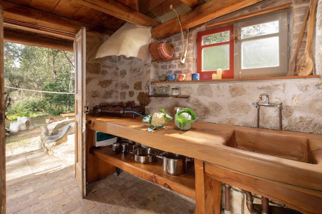 Margaritis'S Treehouse Villa Paramonas  Exterior foto