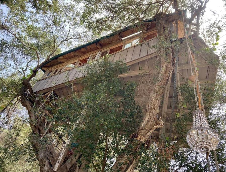 Margaritis'S Treehouse Villa Paramonas  Exterior foto